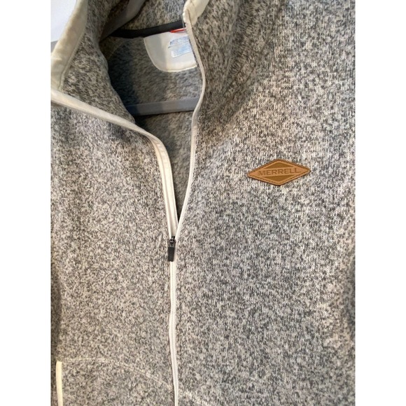 Merrell Womens Sweater sweatshirt Weather Full Zip SZ M - Picture 2 of 11